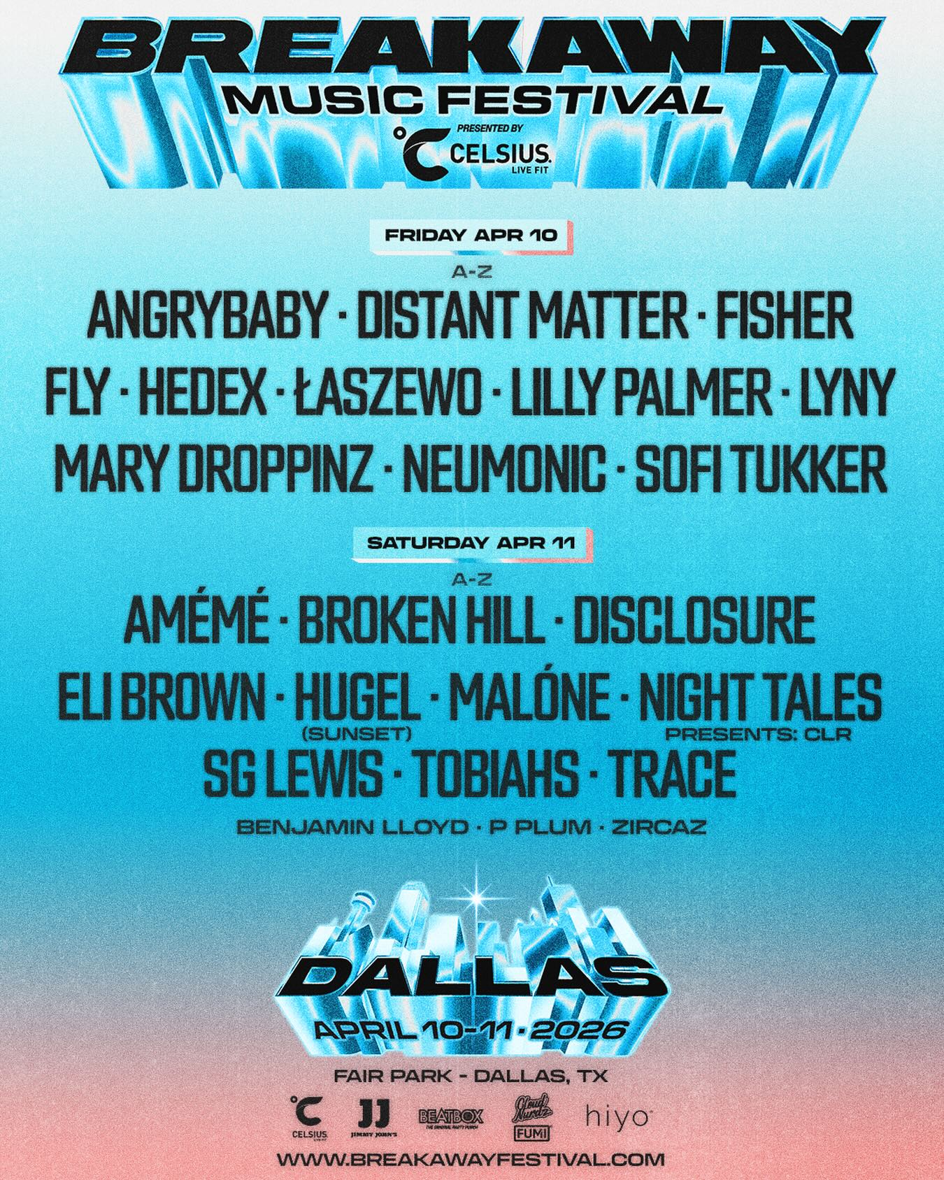 SG Lewis Tour Poster 2026